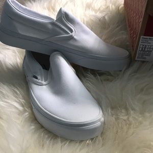Brand new slip on vans